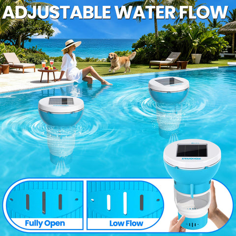 PRAXXIS Heavy-Duty Pool Chlorinator withstands sun and outdoor conditions
