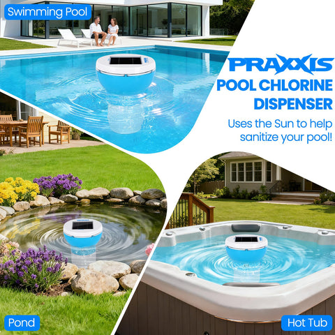 PRAXXIS Outdoor Sun-Lit Dispensing System supports hands-off maintenance