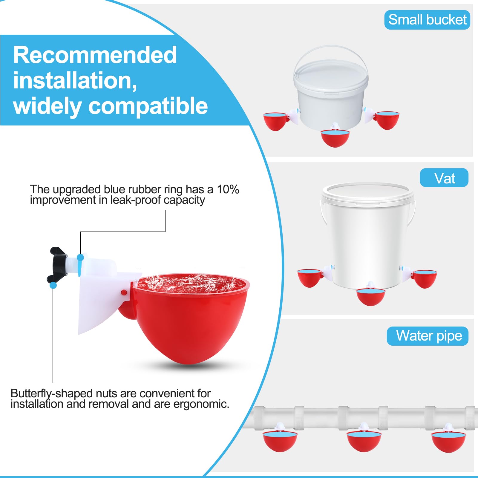 Prdiozyn cups are easy to rinse for ongoing cleanliness.