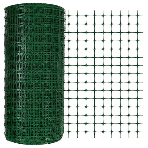 Preboun green plastic mesh fence roll provides versatile temporary outdoor barriers.