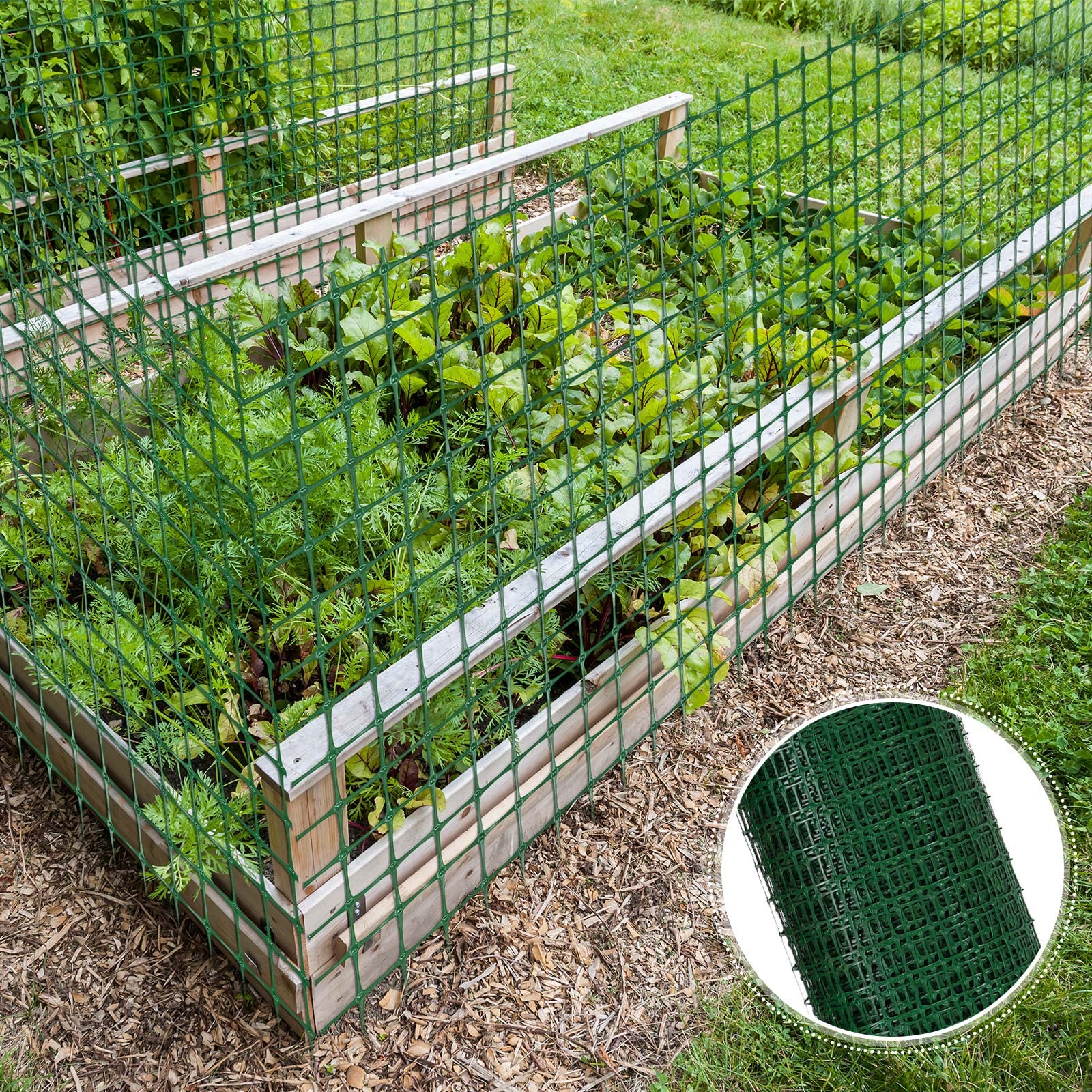 Preboun versatile fence suitable for construction sites, gardens, and workplaces.