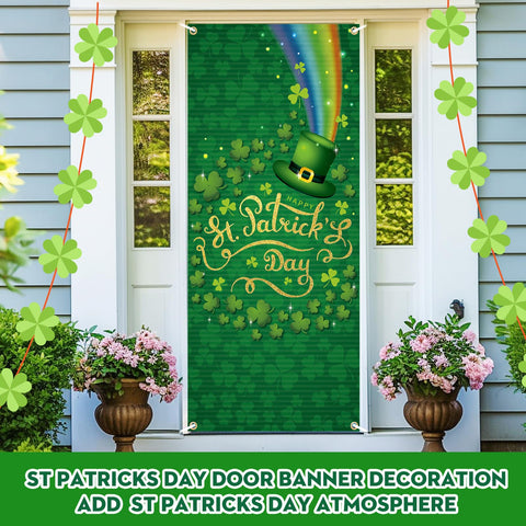 Preboun spring holiday door banner set enhances seasonal home decor