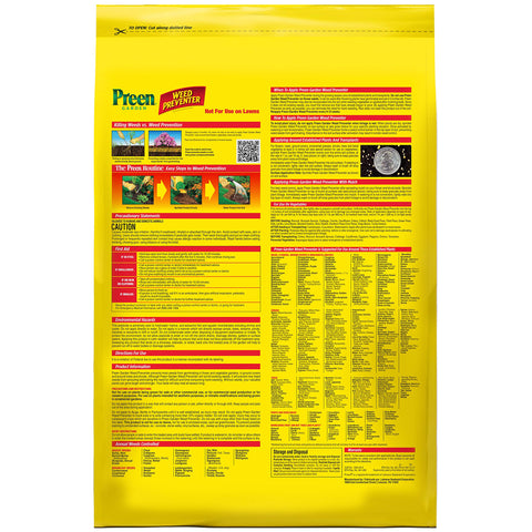 Preen Garden Weed Preventer safe around plants protecting beds and borders