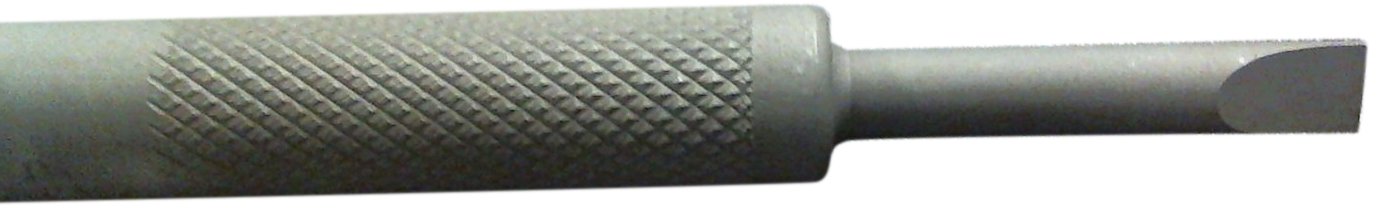 Preformed Line Ranchmate TB6 fence clip tie bar angled view, durable nickel-plated steel for lasting fence joins.