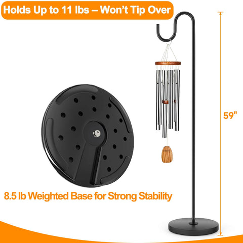 PREMILITY adjustable-height stand lets you set from 31 to 59 inches.