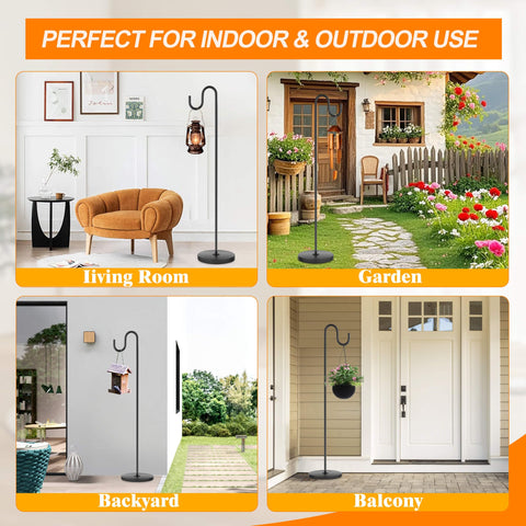 PREMILITY outdoor-friendly stand fits patios, balconies, yards with durable craftsmanship.