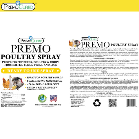 Premo Guard is made in the USA with quality natural ingredients.