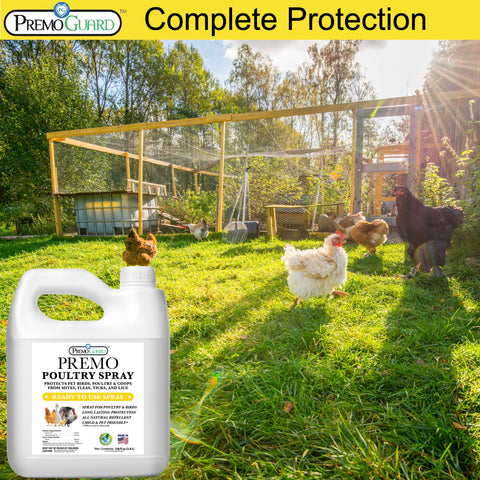 Premo Guard Poultry Spray manufactured in the USA