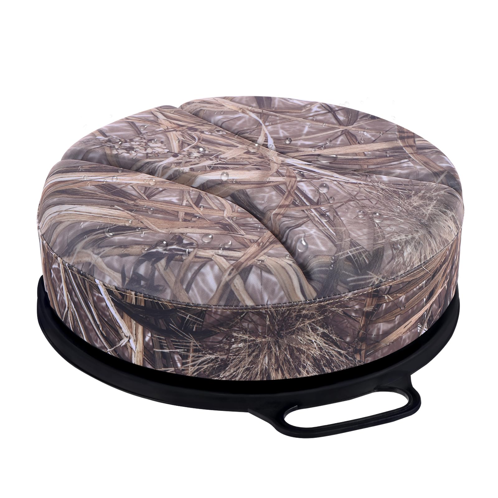 Presentastic 5-gallon bucket seat with memory foam cushion for all-day comfort on any bucket.