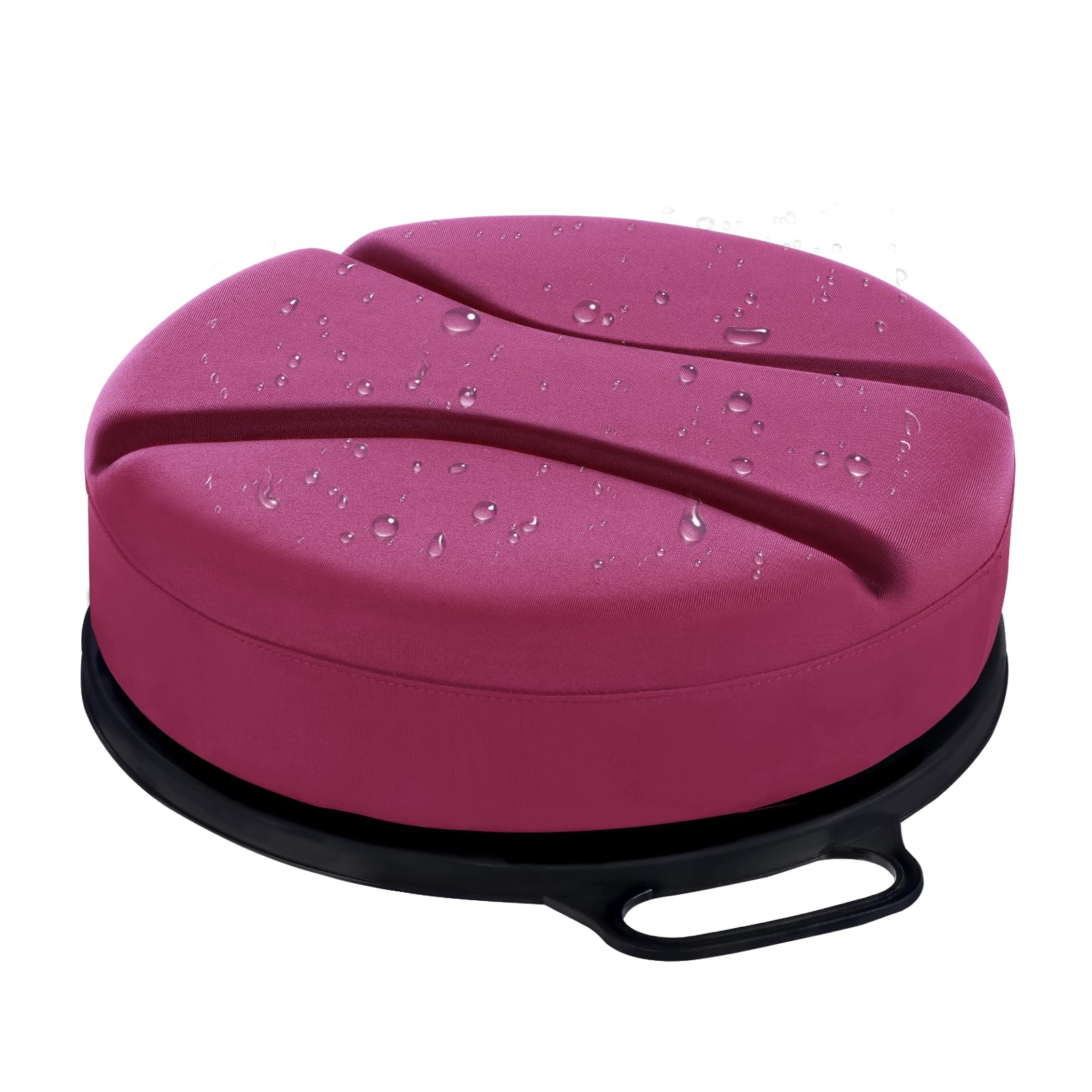 Presentastic bucket seat with a 3-inch memory foam cushion for long-lasting comfort.