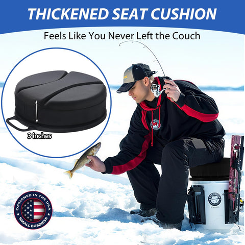 Presentastic waterproof seat cushion protects surfaces for outdoor use