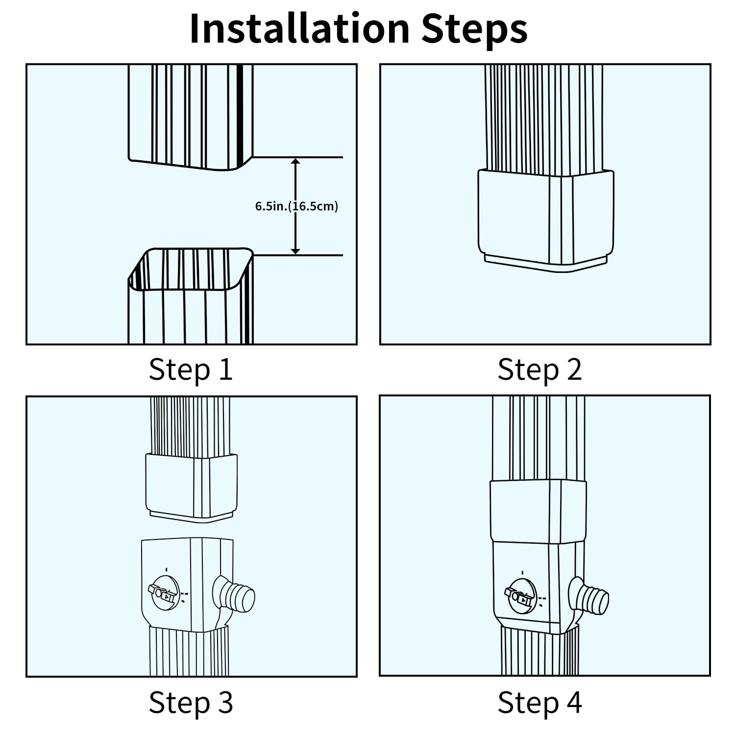 Prestantious brown rainwater barrel connector for garden irrigation