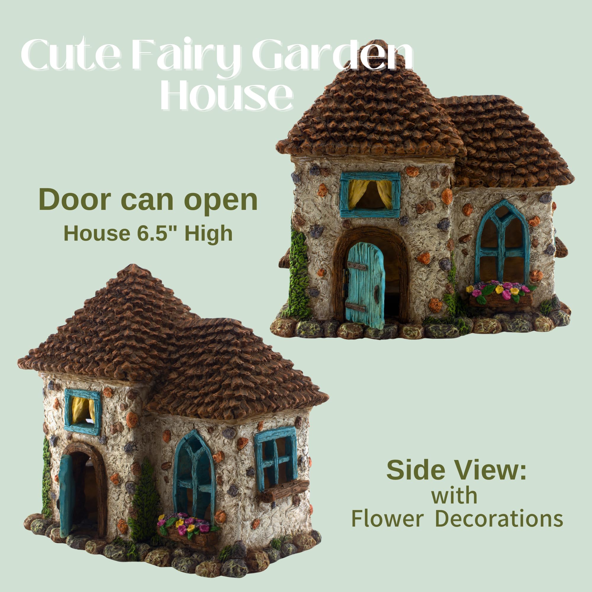 PRETMANNS Fairy Figures included for magical outdoor scenes.