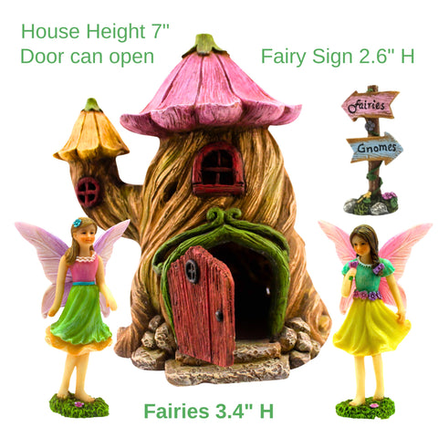 PRETMANNS Fairy Garden Outdoor-Use design suits patios, balconies, and gardens.