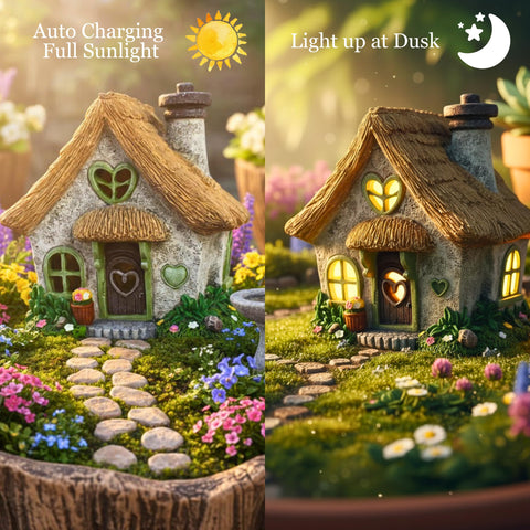 PRETMANNS Fairy House makes a dreamy garden centrepiece for fairy villages.