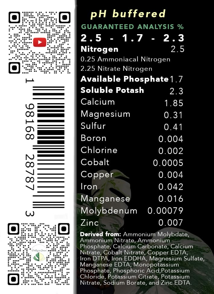Leaf LUX bottle with concentrated formula ready to dilute for feeding