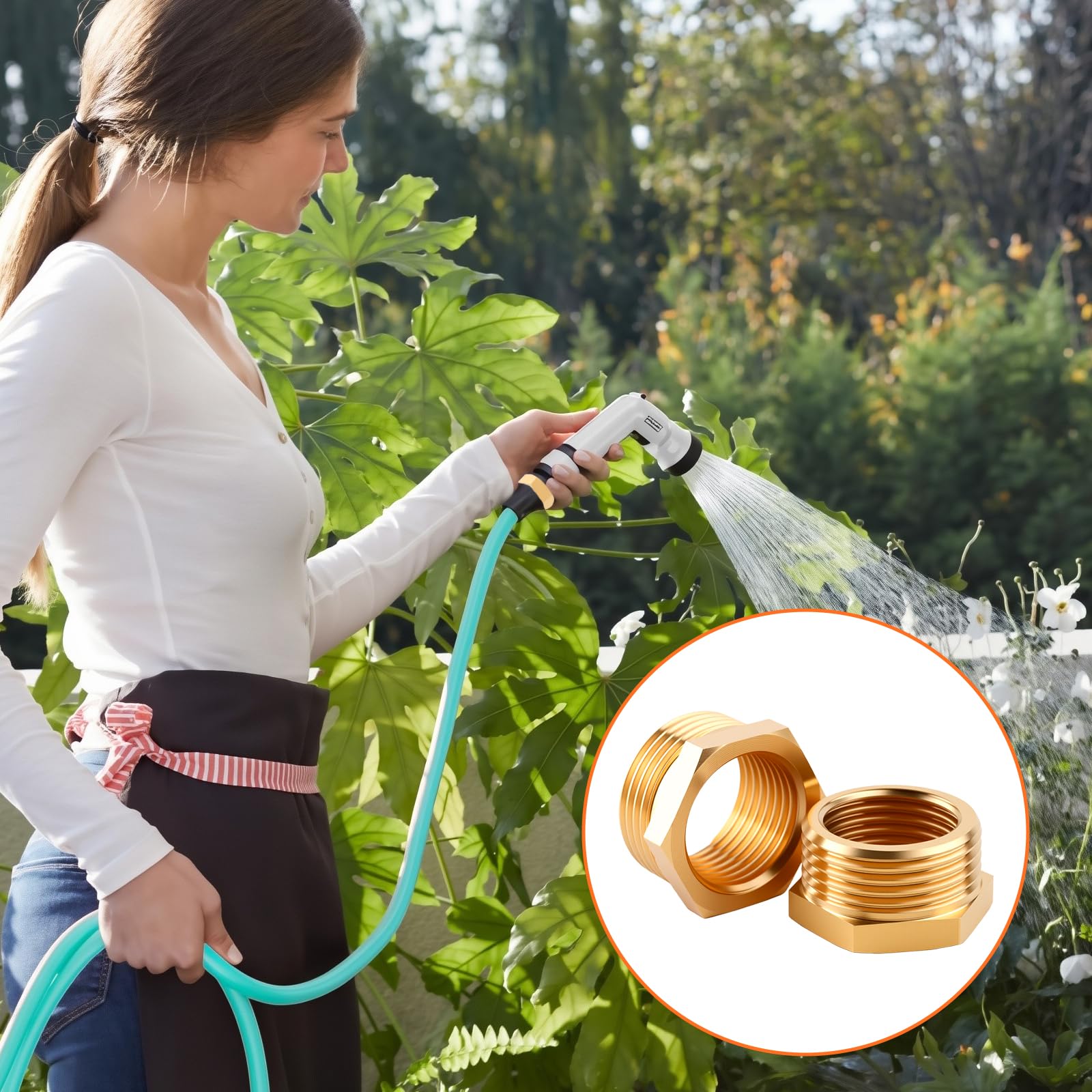 Pretwad universal hose connector provides versatile compatibility for various hose types.