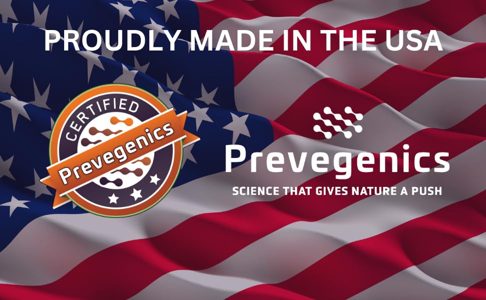 Prevegenics MicroGenics 0.75% label and measuring cap for 60 gallons