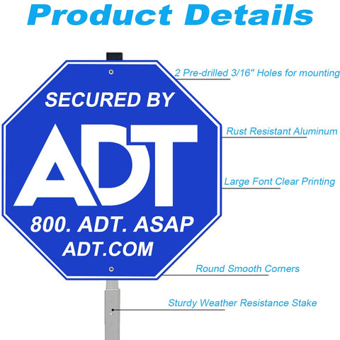 PreZiouz ADT stake assembly enables quick outdoor setup.