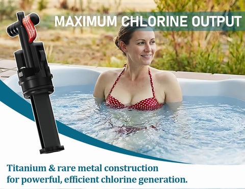 PRFCTTY cartridge installed in a Hot Springs spa for low-effort water treatment.