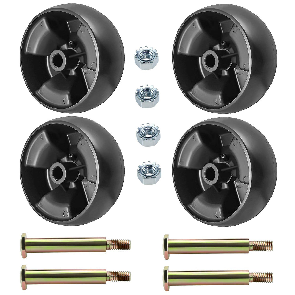 Prime&Swift 734-04155 deck wheel for Cub Cadet improves cutting evenness