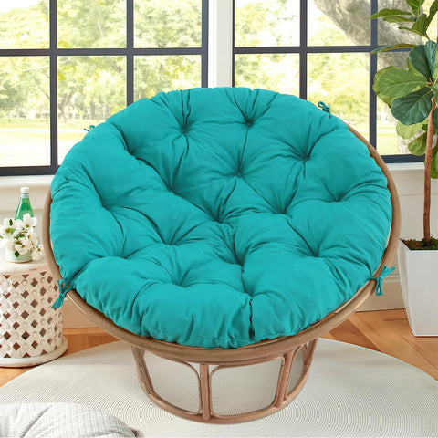 PrimePATIO Papasan cushion shredded foam fill supports comfort