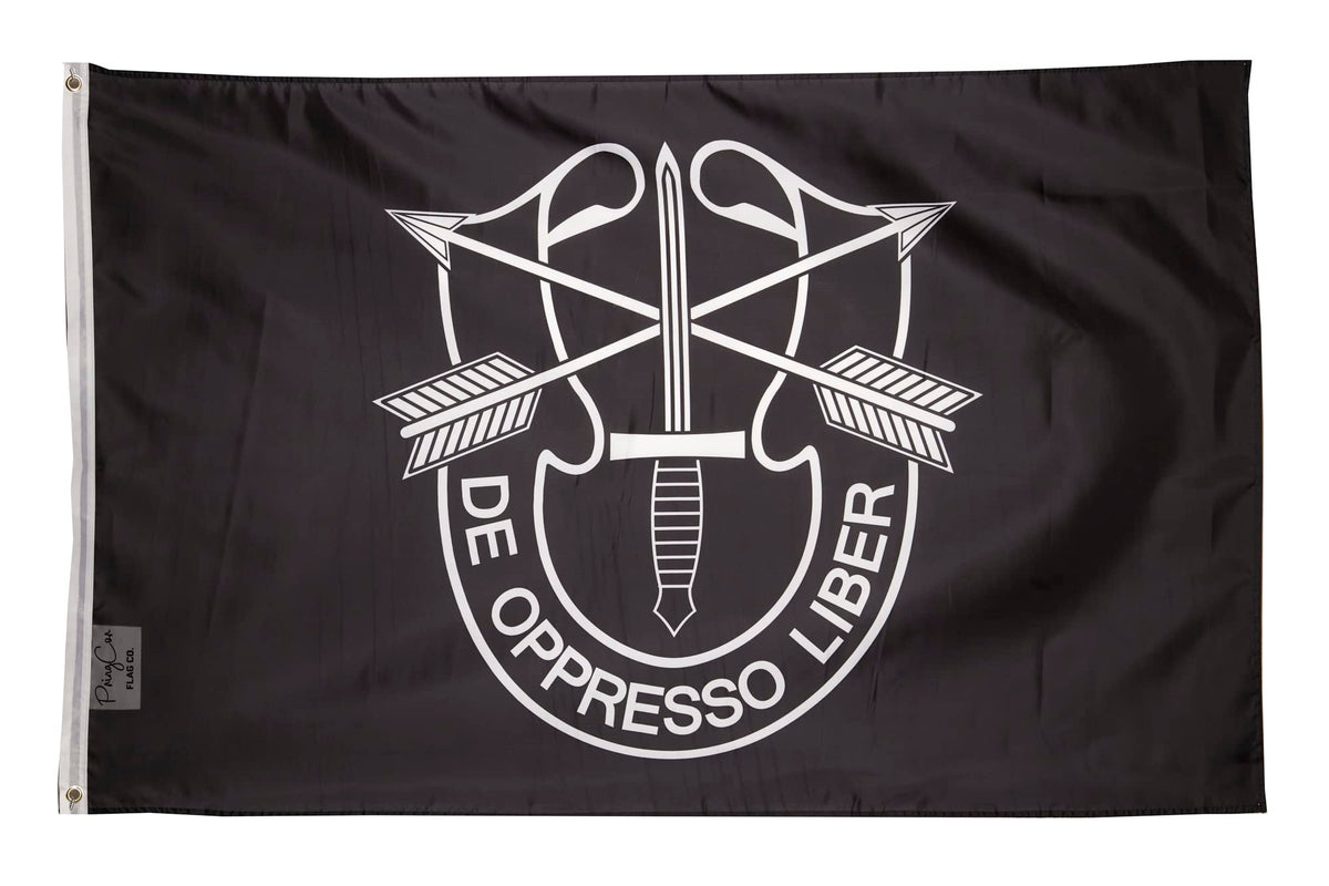 PringCor us army special forces flag 3x5 ready for parades and display.