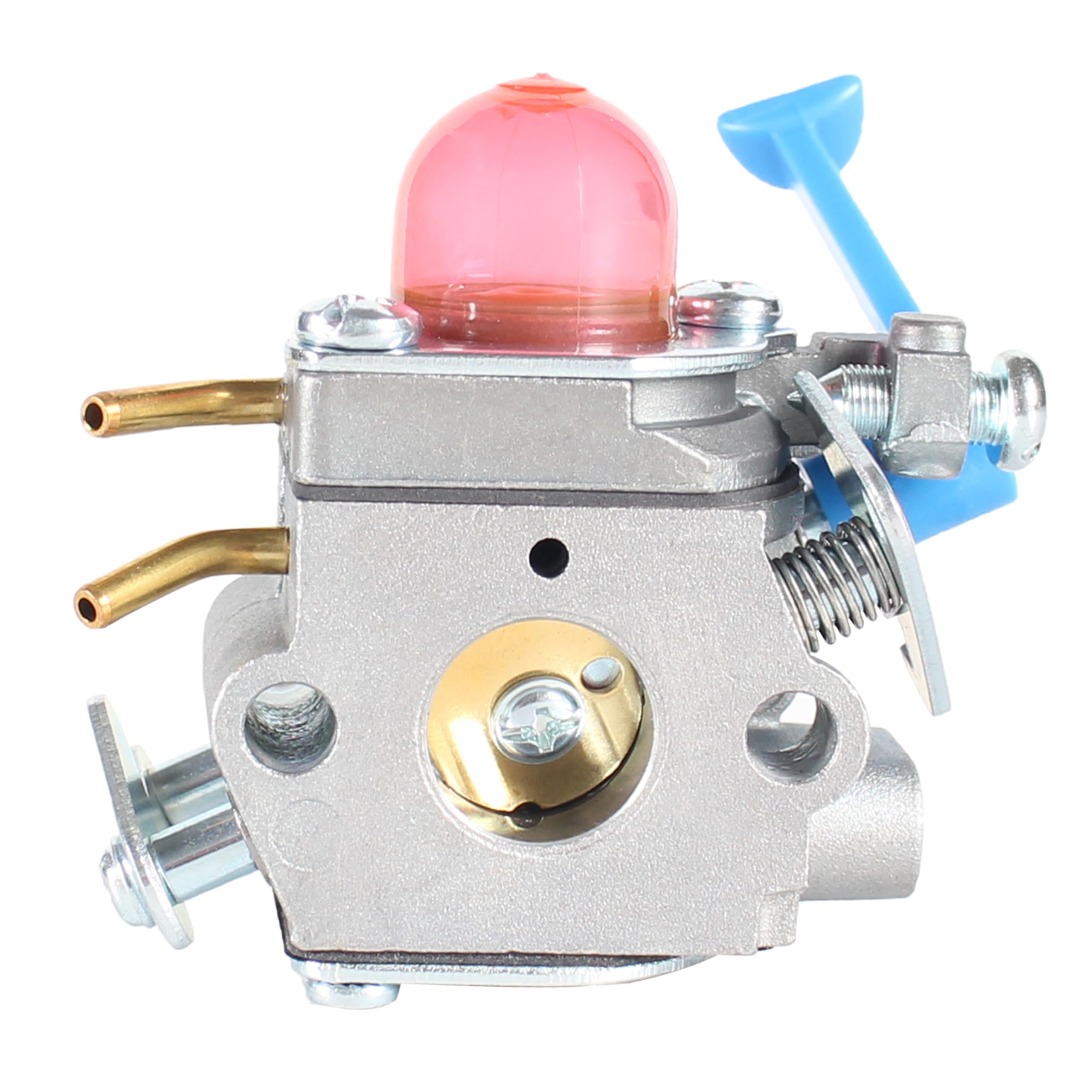 Pro Chaser 128LD carburetor packaged contents with gaskets and hoses ready for install.