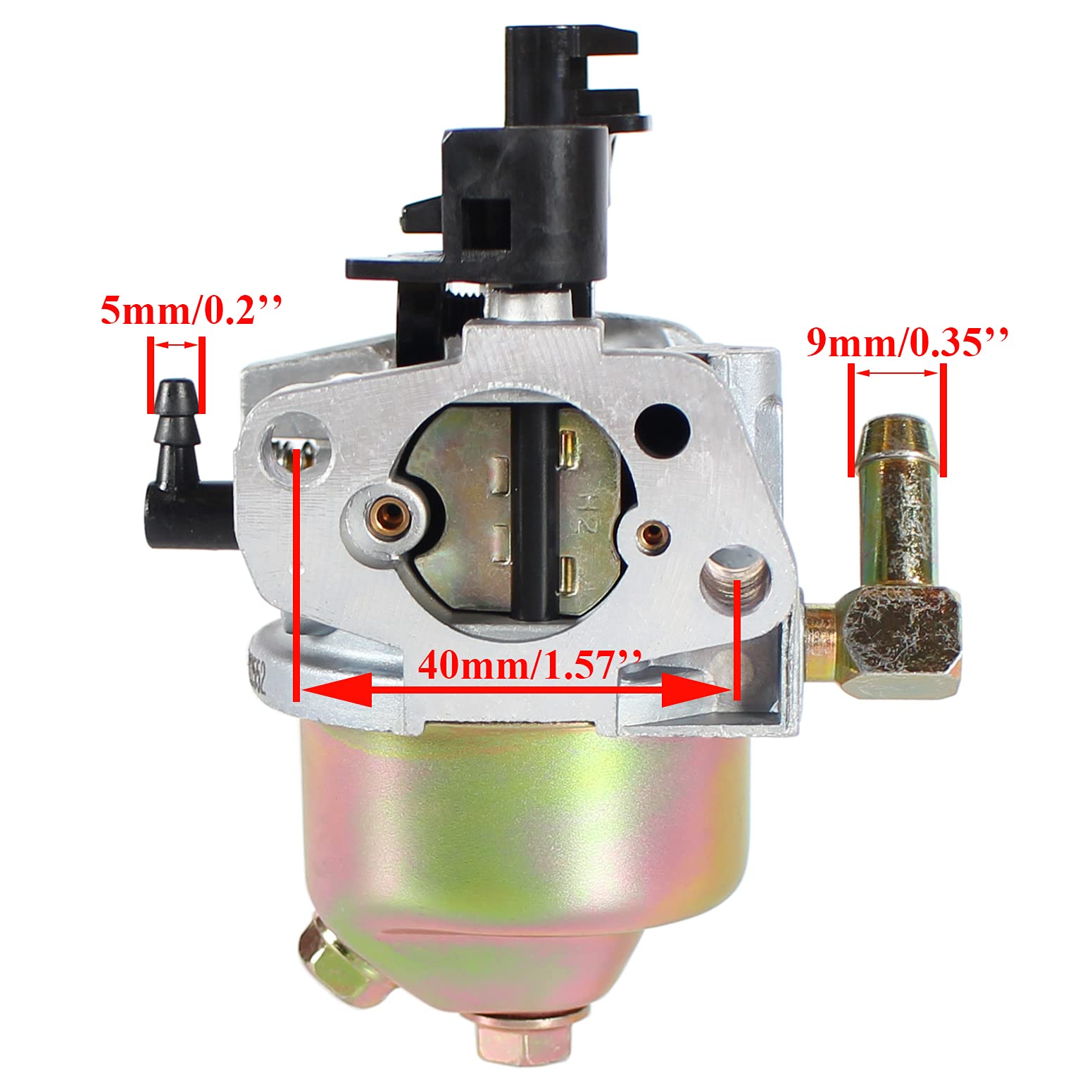 Pro Chaser 951-15236 carburetor kit includes hoses and filters for quick installation