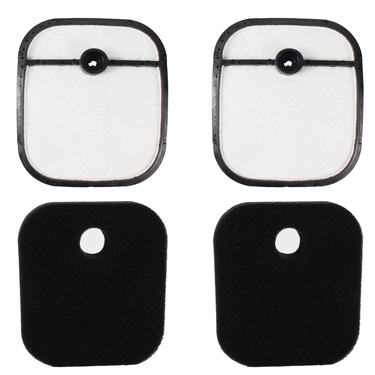 Pro Chaser BCZ260TS air filter set for RedMax trimmers, dual filters included.
