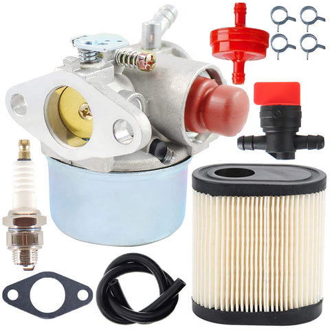 Pro Chaser 640350 carburetor for Tecumseh—front view; helps reliable starting.
