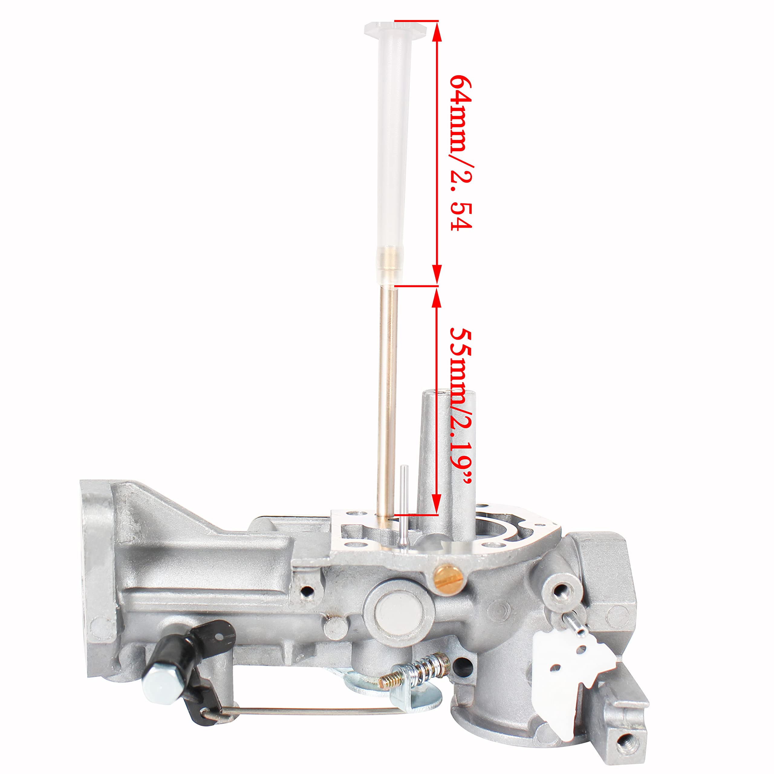 Pro Chaser carburetor with fuel filter and gaskets for Briggs & Stratton compatibility