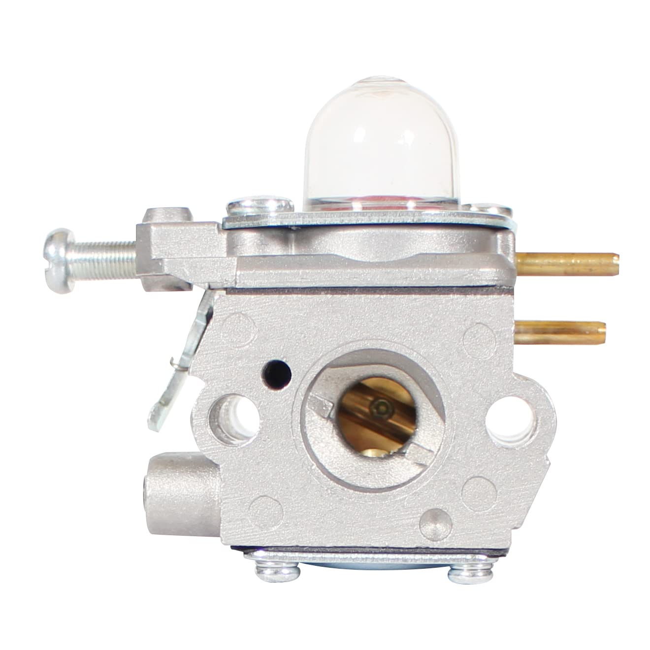 Pro Chaser carburetor kit contents with gaskets, bulbs, filter and hoses.