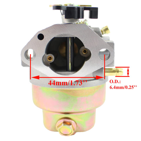 Pro Chaser carburetor kit contents with filters and gaskets