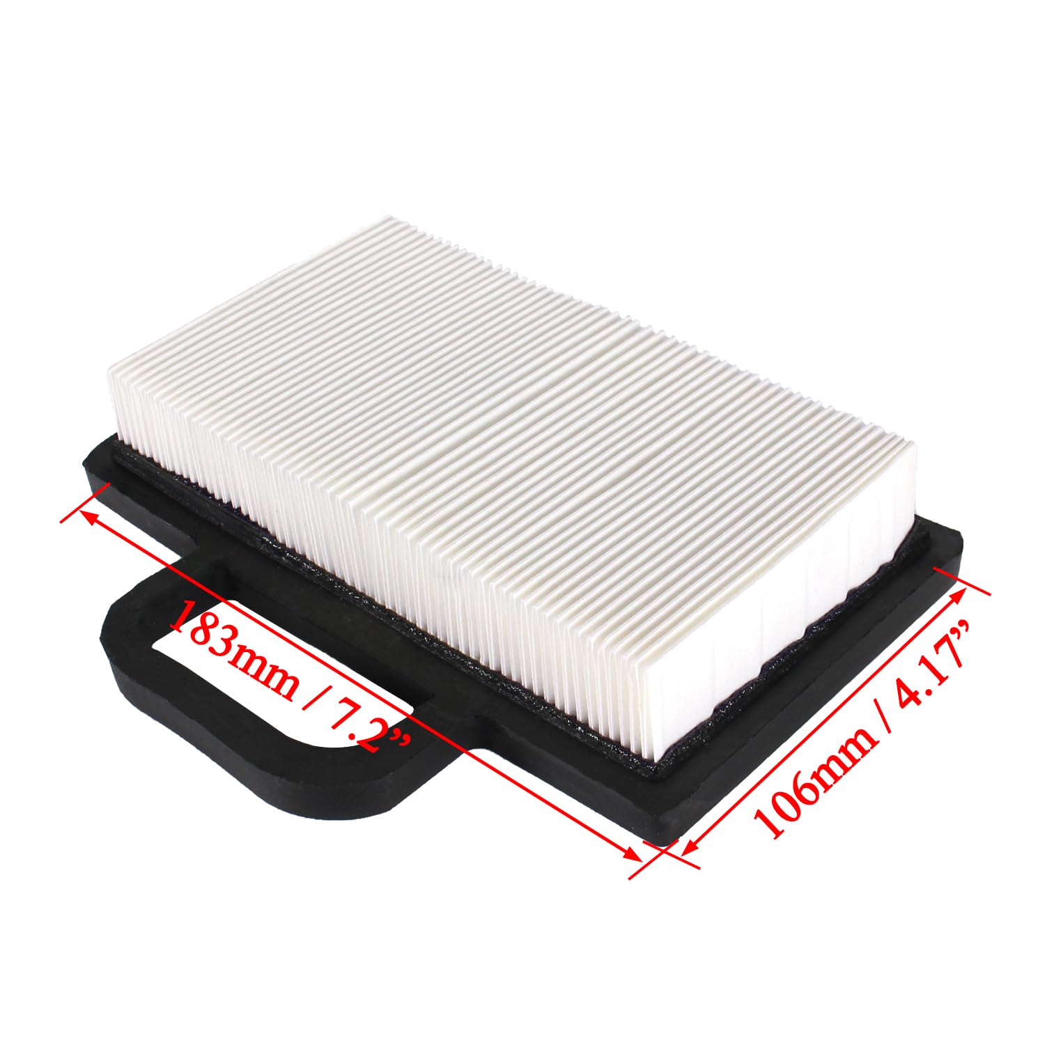 Pro Chaser kit contents show filters and spark plug for simple maintenance.