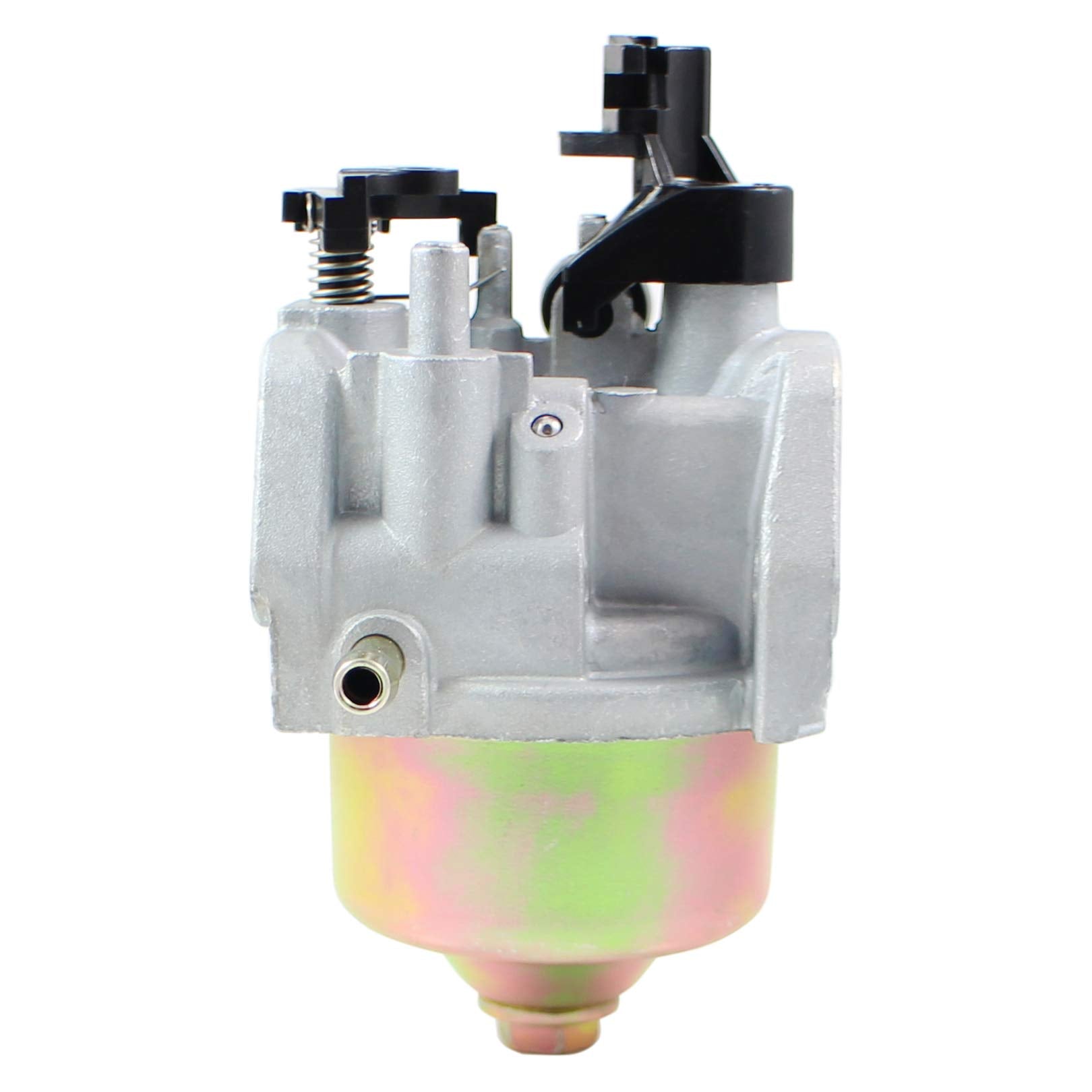 Pro Chaser SC300HW carburetor with fuel hose and clamps ready for replacement.