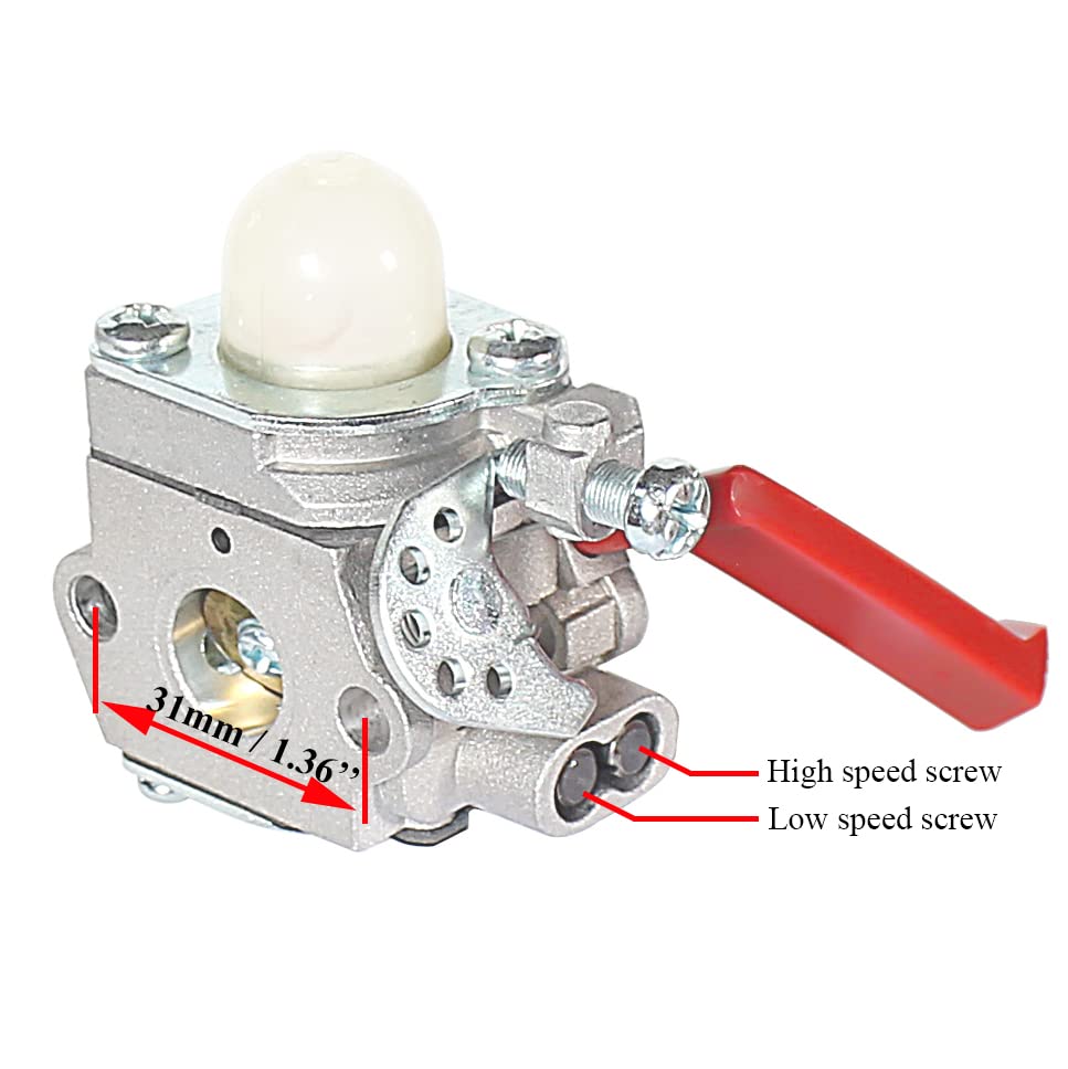 UT33600A carburetor by Pro Chaser with gasket set for sealing.