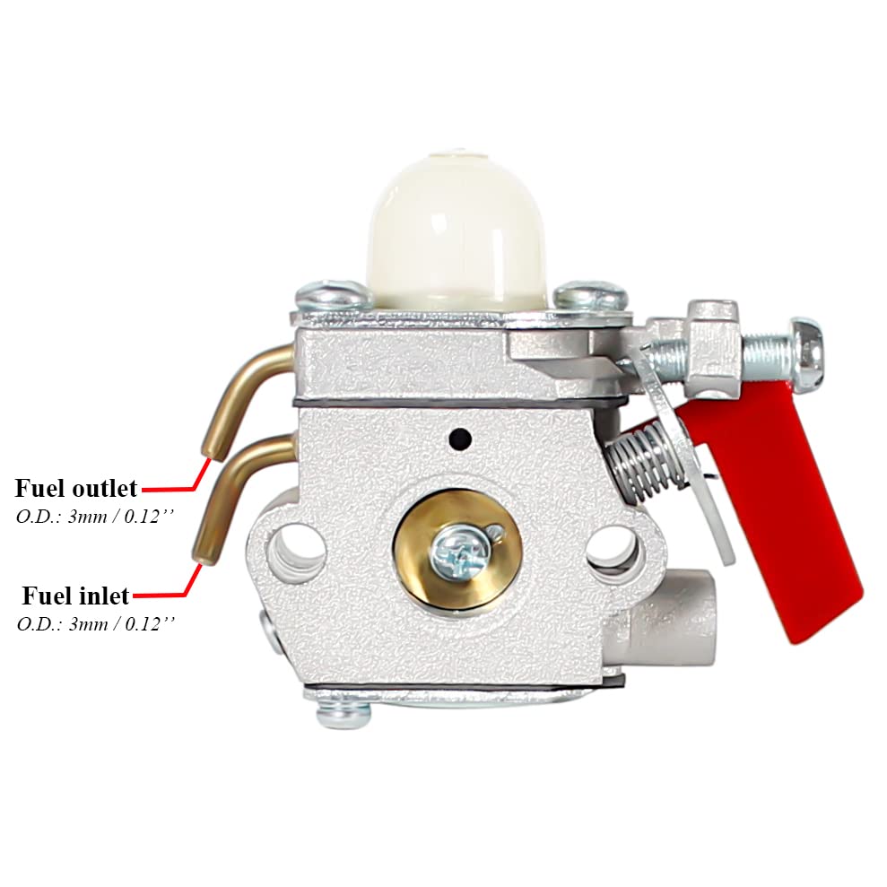 Pro Chaser UT33600A carburetor with components kit for easy replacement.