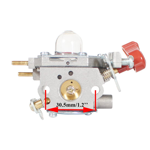 Pro Chaser WS215 carburetor install kit with gaskets and primer bulbs for quick replacement
