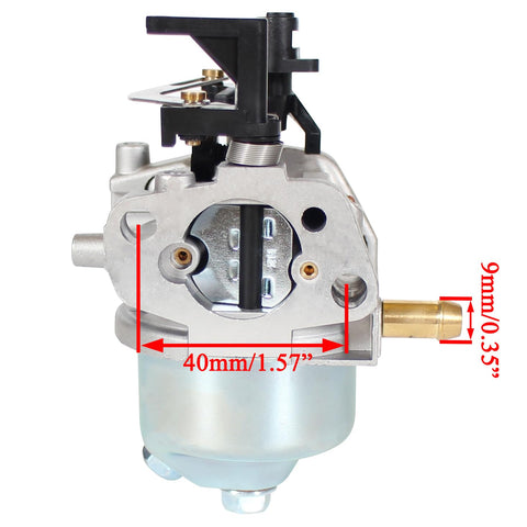 Pro Chaser XT675 carburetor rear view on 20171 mower model for accurate mounting