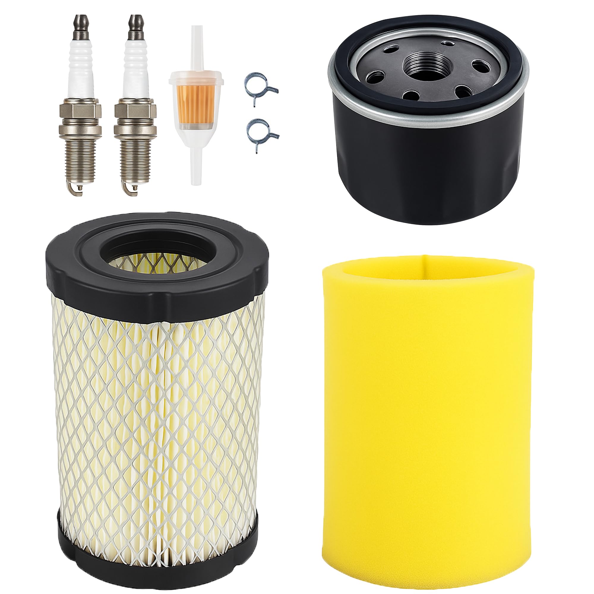 Pro Chaser YTH18542 air filter kit for Husqvarna mowers improves airflow and engine protection