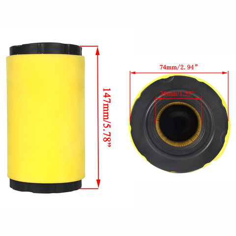 Pro Chaser pre-filter for YTH18542 maintains clean intake and extends filter life