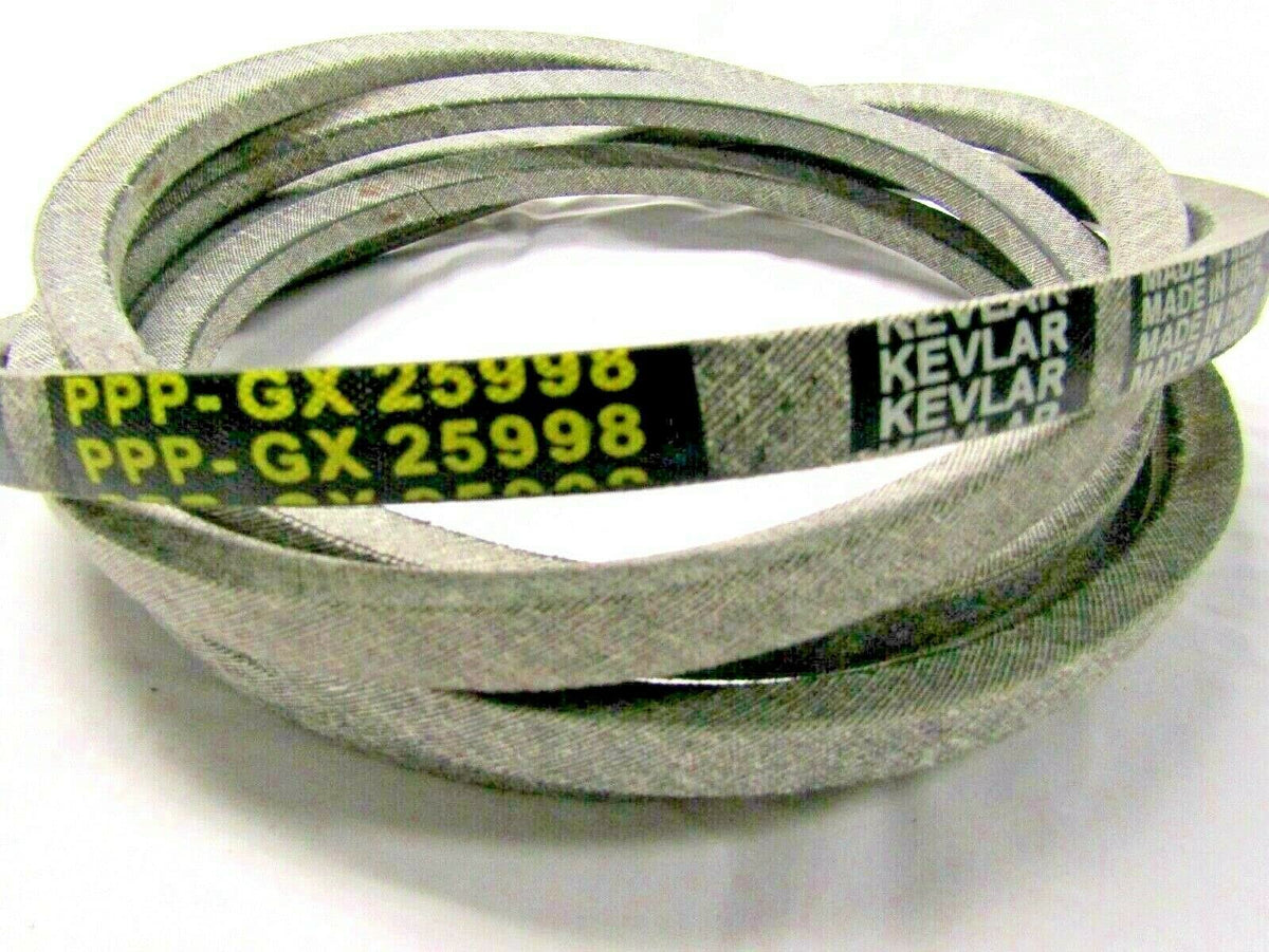 Pro Parts Place GX25998 deck belt for 48-54 inch John Deere ZTRAK decks, durable replacement.