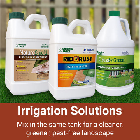 The Rid-O-Rust formula is designed for low or fluctuating pH water and is plant-friendly when directed.