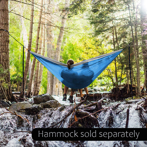 Pro Venture no-stretch webbing resists water, mildew, and UV exposure.