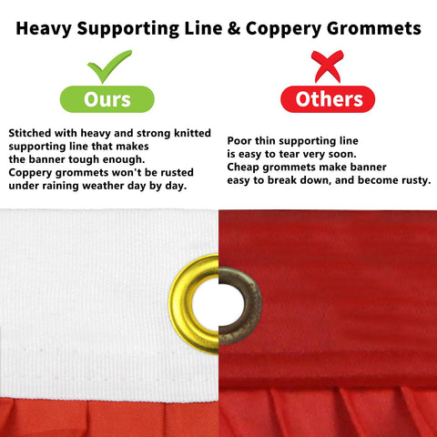 Probsin bunting decor for indoor and outdoor events