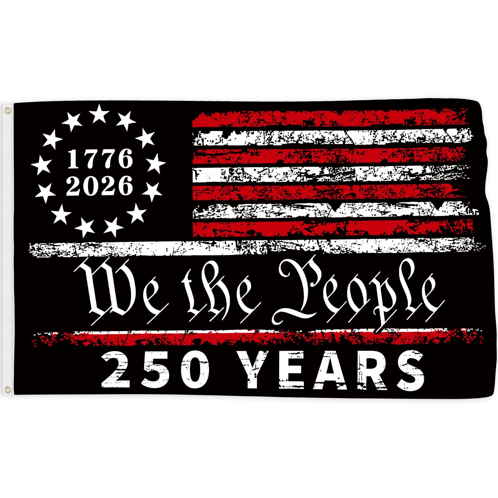 Probsin 250th anniversary flag 3x5 ft for bold patriotic display.