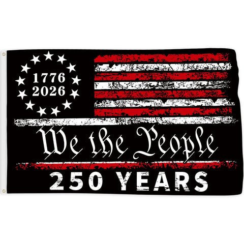 Probsin 250th anniversary flag 3x5 ft for bold patriotic display.