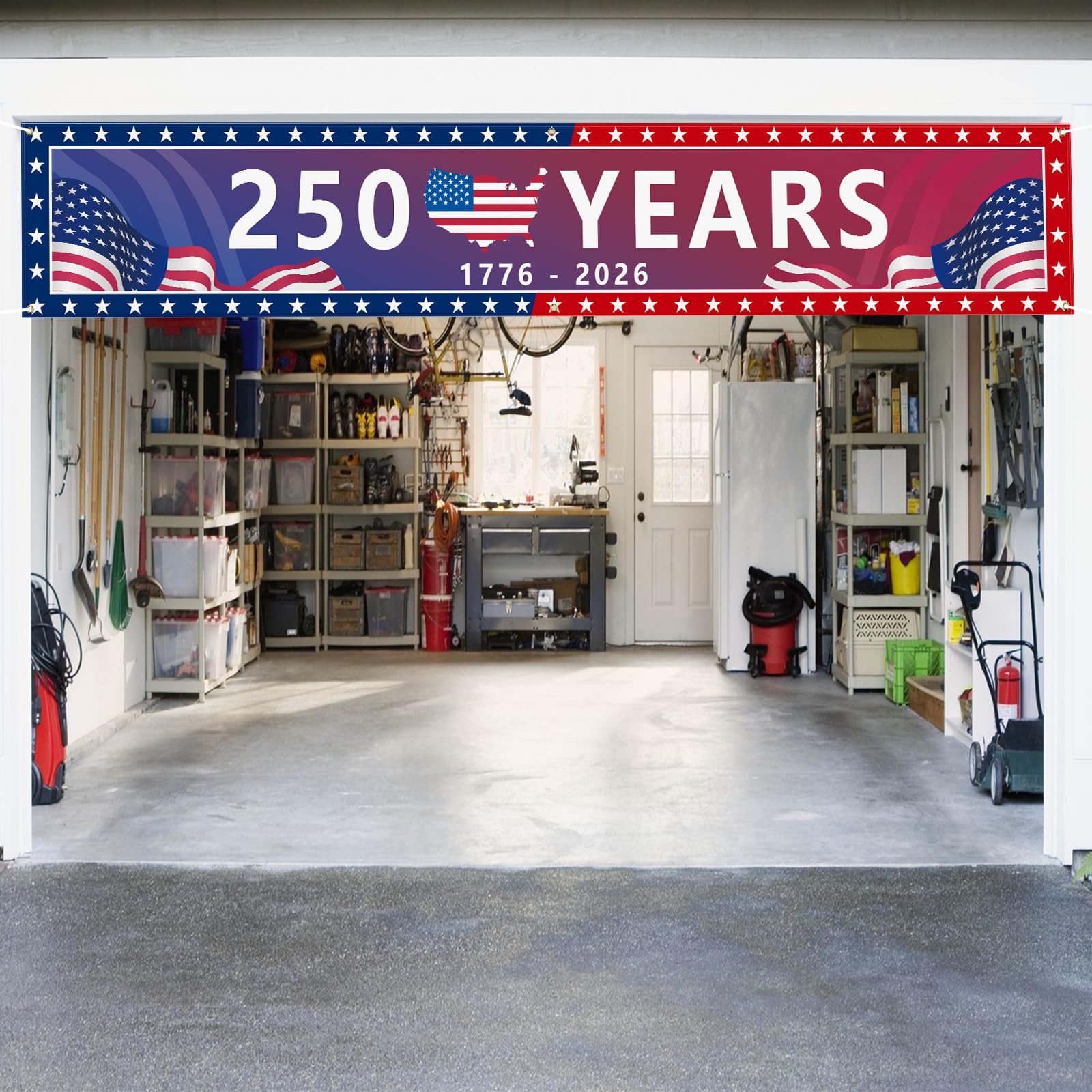 Probsin 250th banner ideal indoor decoration option