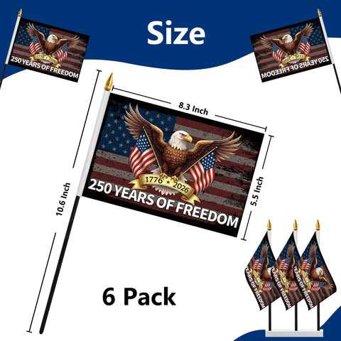 Probsin American flag eagle design flags highlight patriotic themes with durability.